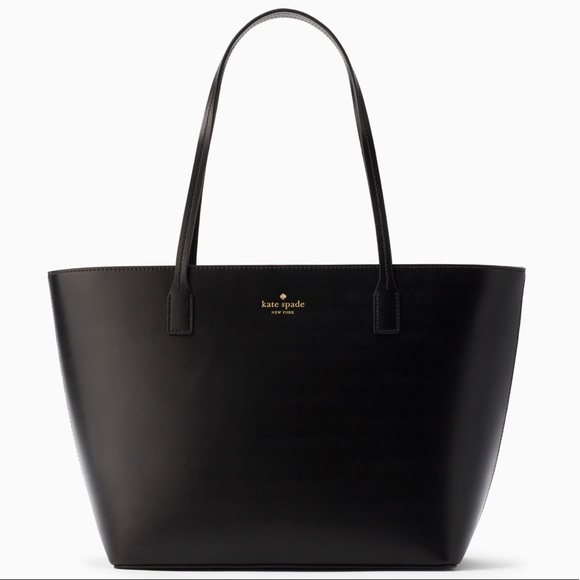 New Kate Spade Bennet Handbag & Wristlet Set-Black - Picture 6 of 8